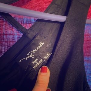 Black cocktail dress